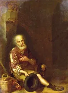 Misericordia beggar