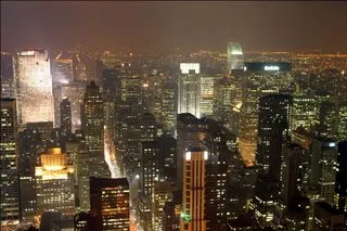 New york city at night