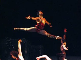 Carlos Acosta dans le role de Spartacus, ballet du Bolchoi