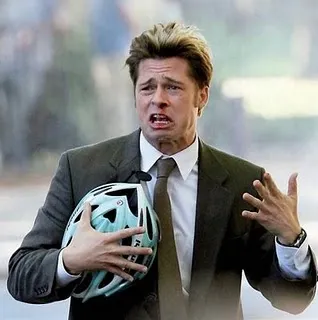 Brad Pitt dans son role comique dans Burn After Reading des freres Coen