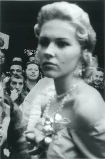 Robert Frank, Star Hollywood, foule de fans derriere une silhouette floue de star