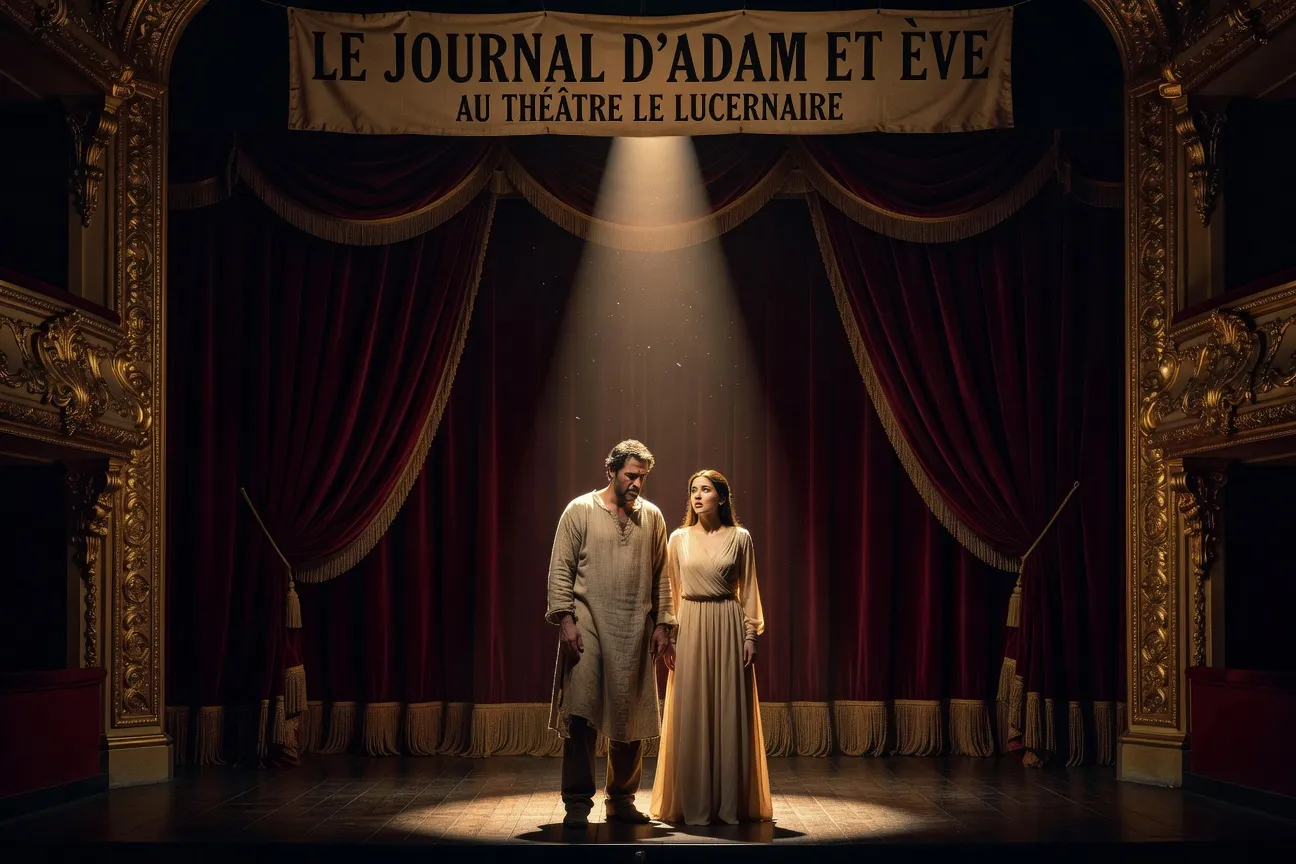The diary of Adam and Eve au Théâtre le Lucernaire