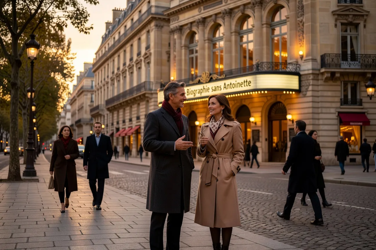 Biographie sans Antoinette au Théâtre de la Madeleine