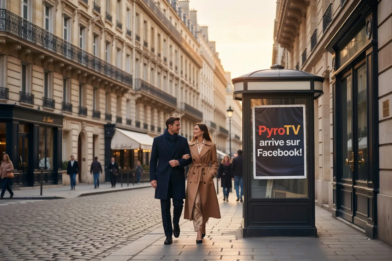 PyroTV arrive sur Facebook!