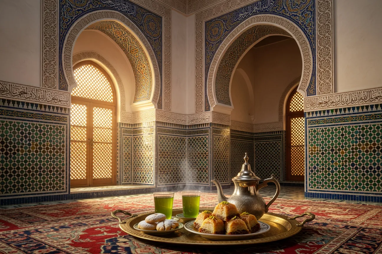Salon de thé de la Mosquée de Paris